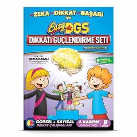 Easy Dikkati Güçlendirme Seti 2. Kademe 4-7 Yaş (B) Adeda Yayıncılık