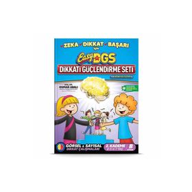 Easy Dikkati Güçlendirme Seti 2. Kademe 4-7 Yaş (B) Adeda Yayıncılık