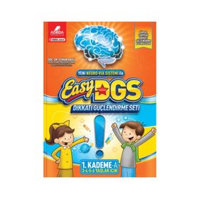 Easy Dikkati Güçlendirme Seti 3-6 Yaş A 1.Kademe-Adeda Yayınları