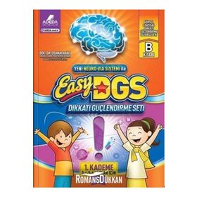 EASY Dikkati Güçlendirme Seti 3-6 yaş B Kitapçığı-Adeda Yayınları