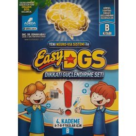 Easy Dikkati Güçlendirme Seti 6-9 Yaş B Kitapçığı