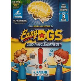 Easy Dikkati Güçlendirme Seti 6-9 Yaş B Kitapçığı