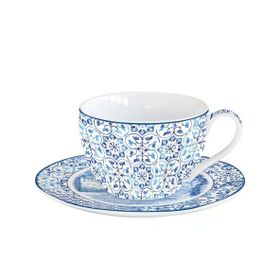 Easy Life Porselen 280 ml Tabak Fincan
