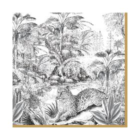 Easy Life Retro Jungle 20'Li 33x33 cm Moda Kağıdı