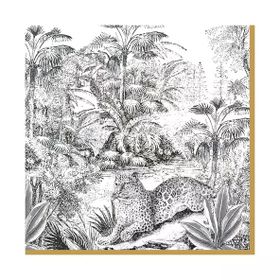 Easy Life Retro Jungle 20'Li 33x33 cm Moda Kağıdı