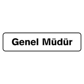 Easy Tool B1201 Genel Müdür Uyarı Levhası