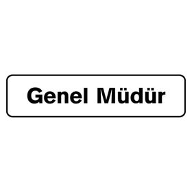Easy Tool B1201 Genel Müdür Uyarı Levhası