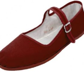 Easy USA Mary Jane 118 Bordo Kadın Babet