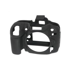 EasyCover Nikon D7200 Siyah Silikon Kılıf
