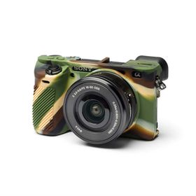 EasyCover Sony A6500 Kamuflaj Silikon Kılıf