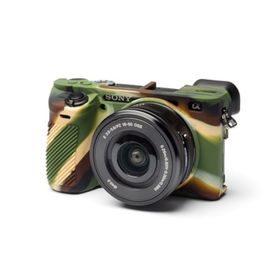 EasyCover Sony A6500 Kamuflaj Silikon Kılıf