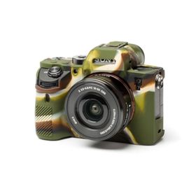 EasyCover Sony A9 Kamuflaj Silikon Kılıf