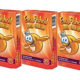 EasyFishoil Beta Glukan Çiğnenebilir 3x30 Jel Form Balık Yağı