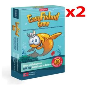 EasyFishoil Grow 30 Çiğnenebilir Tablet