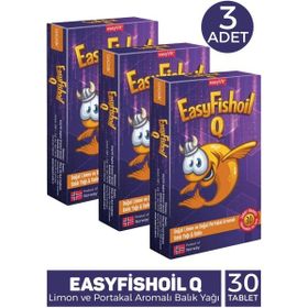 EasyFishoil Q 30 Çiğnenebilir Tablet