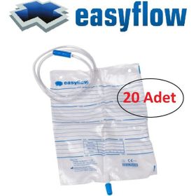 Easyflow 2000 ml 20 Adet Musluklu İdrar Torbası