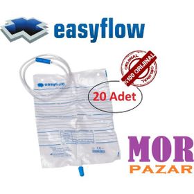 Easyflow 2000 ml 20 Adet Musluklu İdrar Torbası