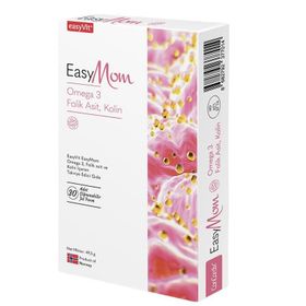 Easyvit EasyMom Çiğnenebilir 30 Jel Form Balık Yağı