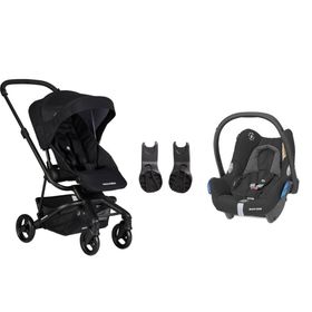 Easywalker Charley Night Black - Siyah Travel Sistem Bebek Arabası
