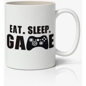 Eat Sleep Baskılı Kupa
