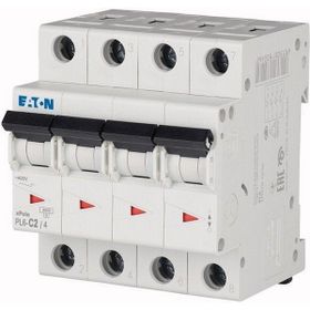 Eaton 166521 Pl6-C2/4 6 kA C Eğrisi Otomatik Sigorta