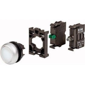 Eaton 216922-AS0 Yaylı 24 V Led'li Beyaz 1NA Buton