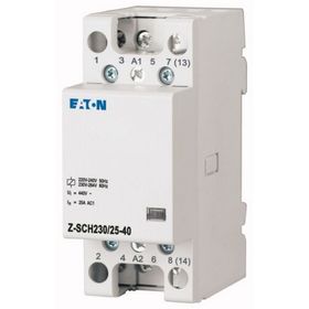 Eaton 25A 230VAC,4NA Ray Tipi Kontaktör