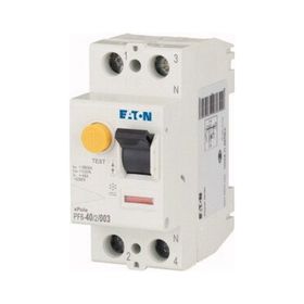 Eaton 286496 AC Tipi 2x40 A 6 Ka 30 Ma Artık Akım Devre Kesici