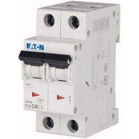 Eaton 286571 PL6-C40/2 2X40A C 6KA Otomatik Sigorta