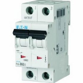 Eaton 286573 PL6-C63/2C 2X63A C 6KA Otomatik Sigorta