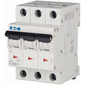 Eaton 286604 PL6-C32/3 3X32A C 6KA Otomatik Sigorta
