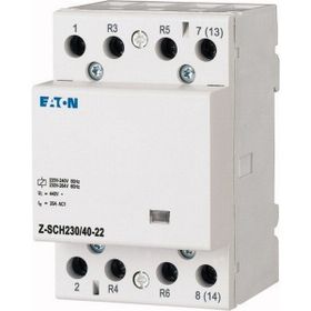 Eaton 40A 230VAC,2NA+2NK Ray Tipi Kontaktör