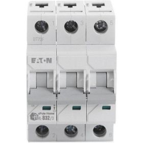 Eaton 4,5kA - B eğrisi - 3x32A Minyatür Devre Kesici