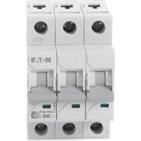 Eaton 4,5kA - B eğrisi - 3x40A Minyatür Devre Kesici