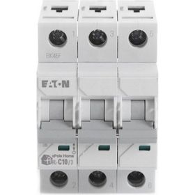 Eaton 4,5kA - C eğrisi - 3x10A Minyatür Devre Kesici