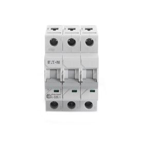 Eaton 4,5kA - C eğrisi - 3x25A Minyatür Devre Kesici