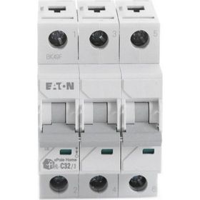 Eaton 4,5kA - C eğrisi - 3x32A Minyatür Devre Kesici