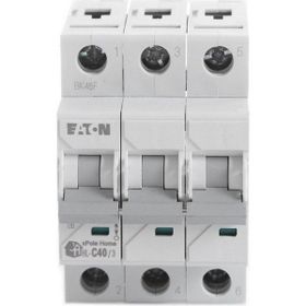 Eaton 4,5kA - C eğrisi - 3x40A Minyatür Devre Kesici