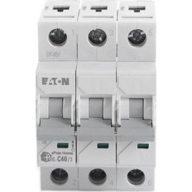 Eaton 4,5kA - C eğrisi - 3x40A Minyatür Devre Kesici