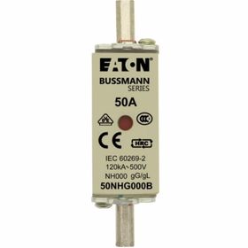 Eaton 50NHG000B 00(000)-Boy Gg/Gl 500 V 120 Ka 50 A NH Sigorta