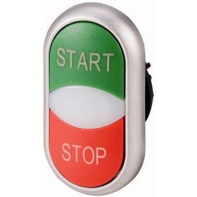 Eaton Buton Aksesuarı Yaylı Yeşil Start / Kırmızı Stop İkili Buton Kafası