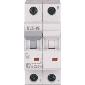 Eaton HL-C20/1N 4.5KA-C Eğrisi Otomatik Sigorta