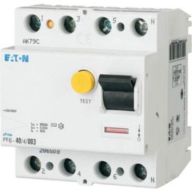 Eaton PF6-40/4/003 AC Tipi 4X40A 6KA 30MA Kaçak Akım Koruma Şalteri