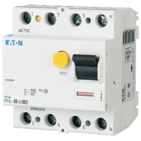 Eaton PF6-40/4/003 AC Tipi 4X40A 6KA 30MA Kaçak Akım Koruma Şalteri