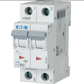 Eaton PL6-B16/2 6KA-B Eğrisi Y7-286555 Otomatik Sigorta