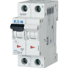Eaton PL6-C2/1N 6KA-C Eğrisi 1X2A+N Otomatik Sigorta