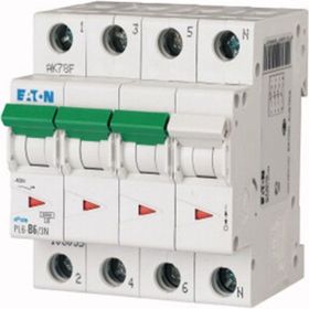 Eaton PL6-C63/3N 6KA-C Eğrisi 3X63A+N Otomatik Sigorta