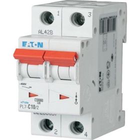 Eaton PL7-C10-2 10KA-C Eğrisi 2x1 Otomatik Sigorta