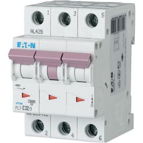 Eaton PL7-C32/3 10KA-C Eğrisi 3X32A Otomatik Sigorta