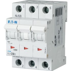Eaton PL7-C50/3 10KA-C Eğrisi 3X50A Otomatik Sigorta